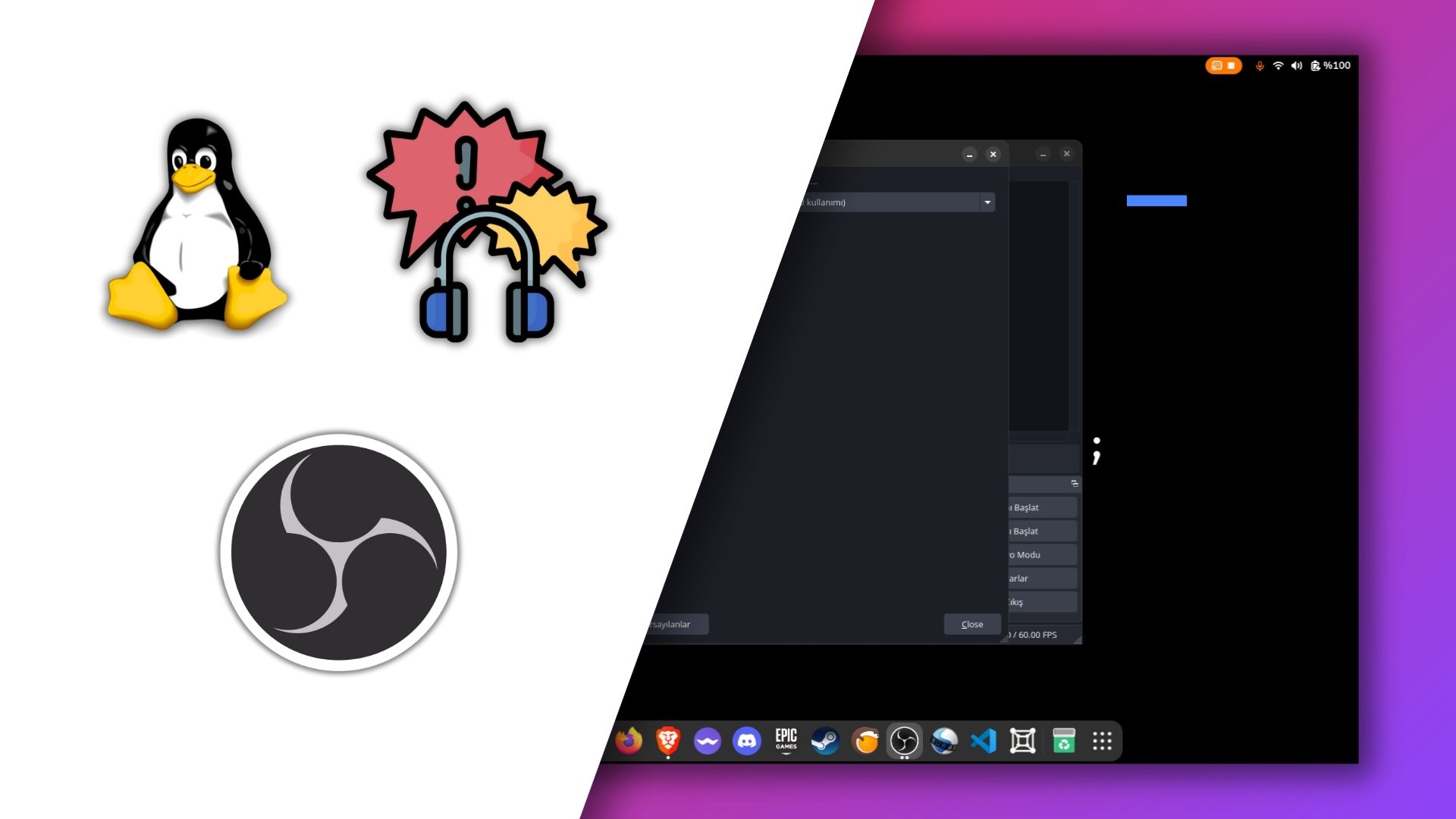 OBS Arka Plan Gürültü Kaldırma