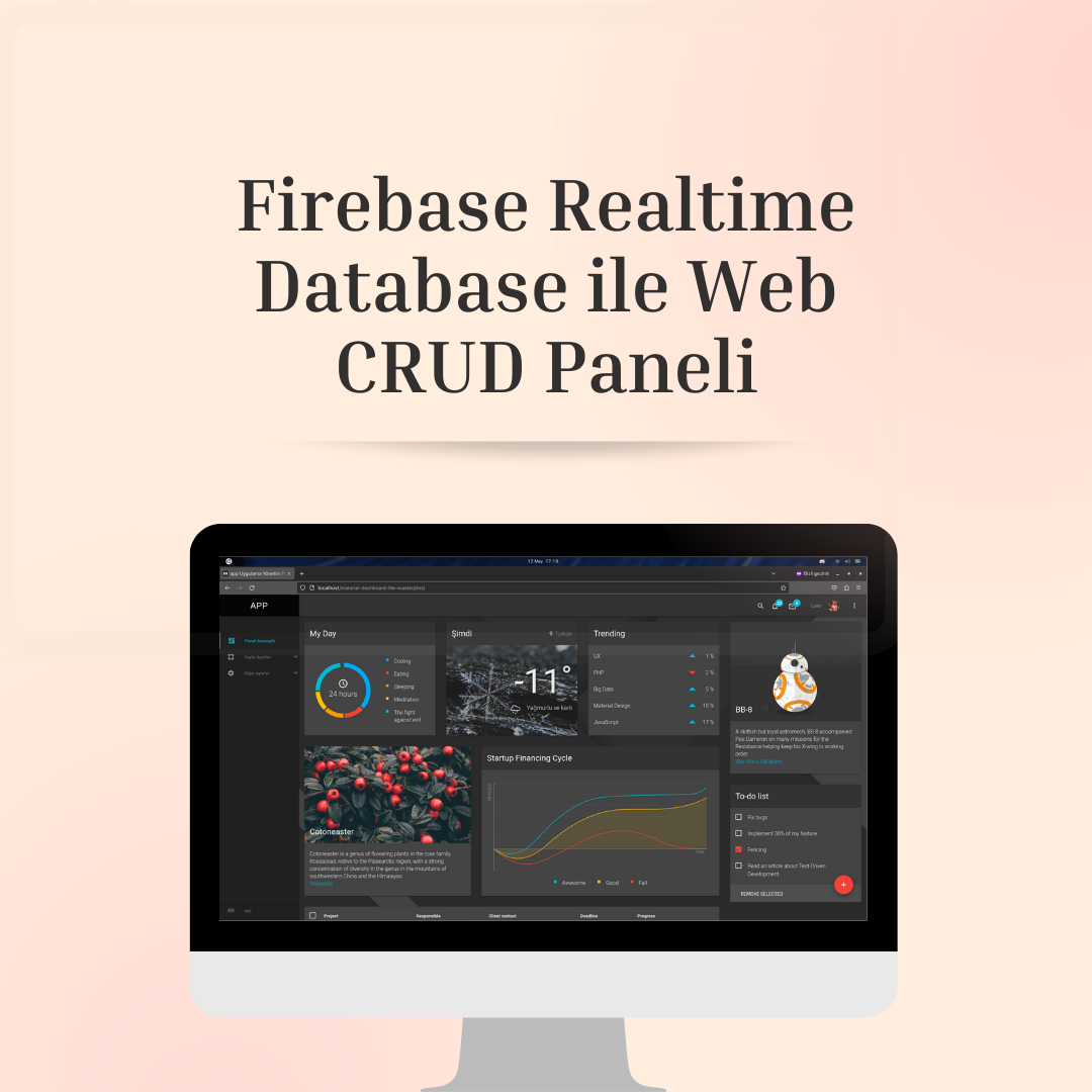 Firebase Web CRUD Panel